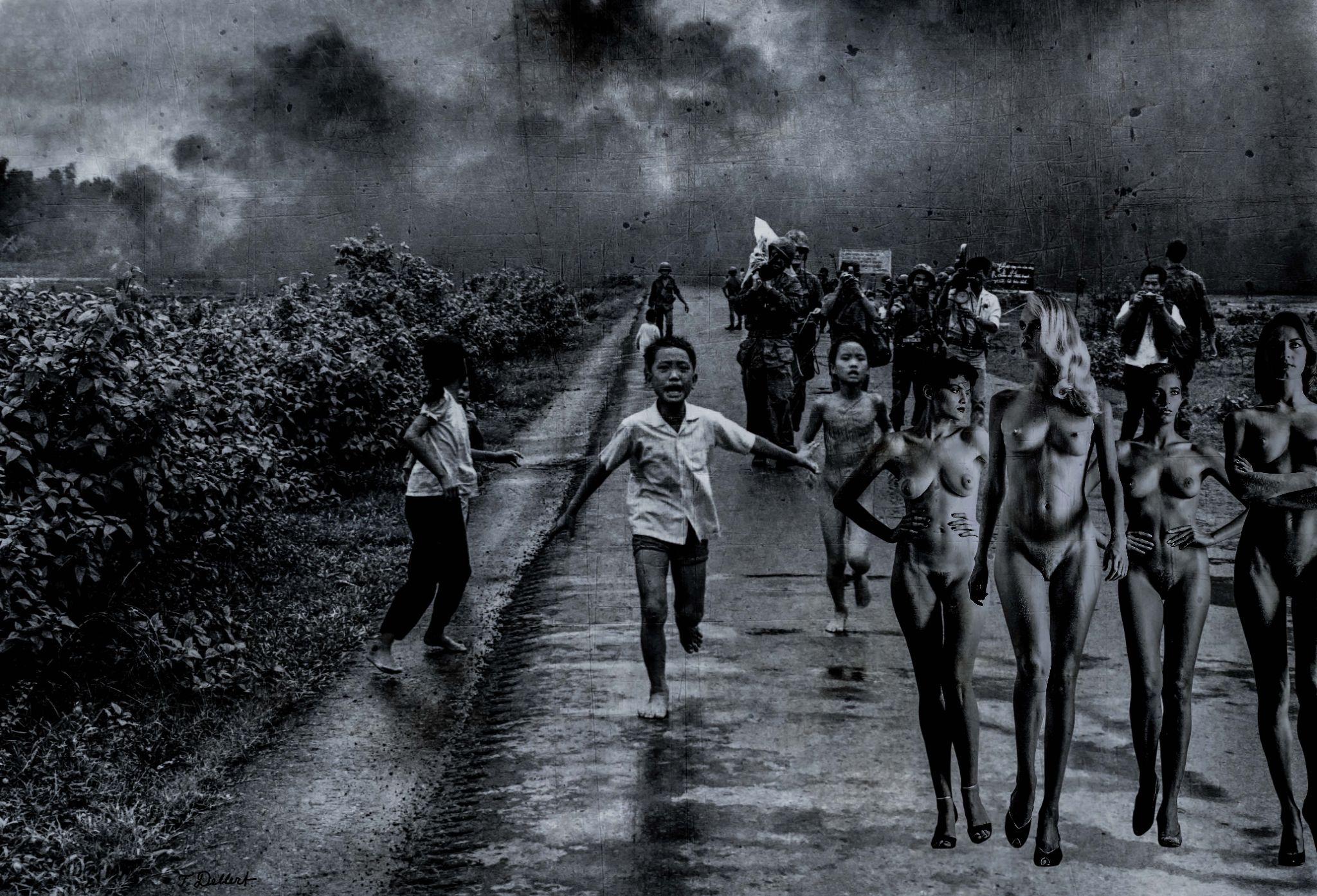 Naked on the road away from My Lai 2